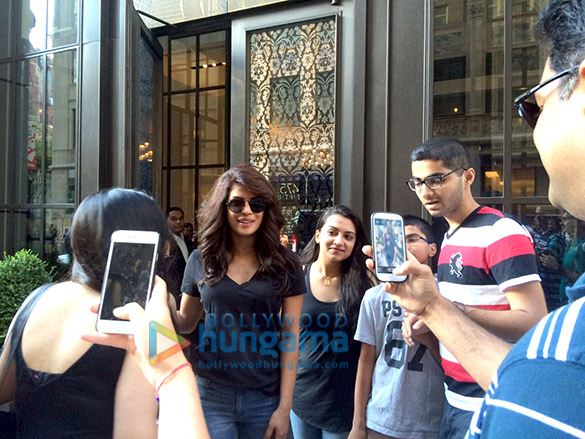 priyanka chopras fans turn up on the sets of quantico in new york to meet her 2