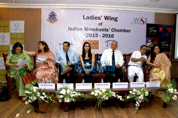 karisma kapoor graces imc ladies wings womens wellness programme 7