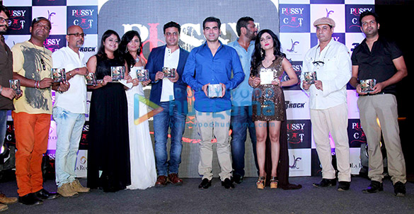 arbaaz khan graces the launch of jeet films ents latest music video pussy cat 13
