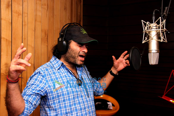 mohit chauhan records a song for the film once upon a time in bihar 2