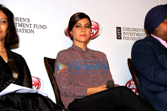 kajol launches the film future child for ngo help a child reach 5 5