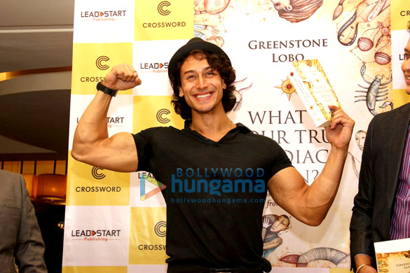 tiger shroff unveils greenstone lobos book what is your true zodiac sign 5