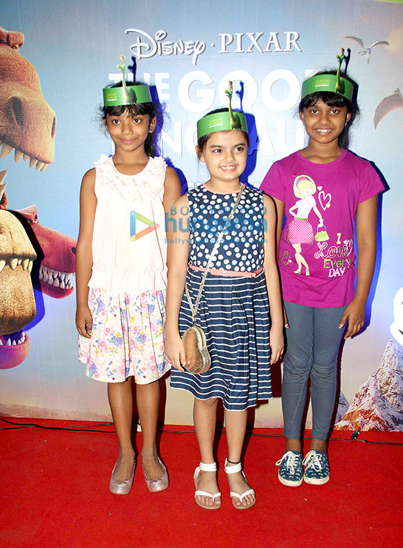 television celebrities and kids have a blast at the screening of disneys the good dinosaur 12