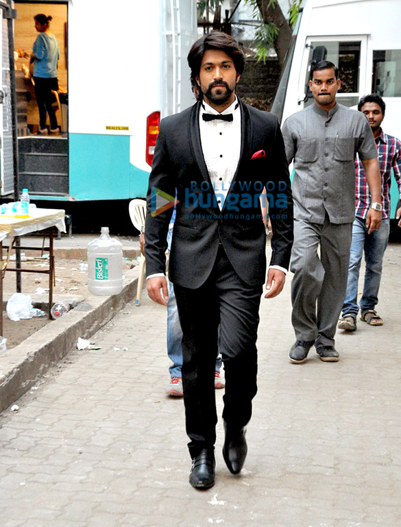 South superstar Yash snapped at a photoshoot in Mumbai South superstar Yash snapped at a photoshoot in Mumbai