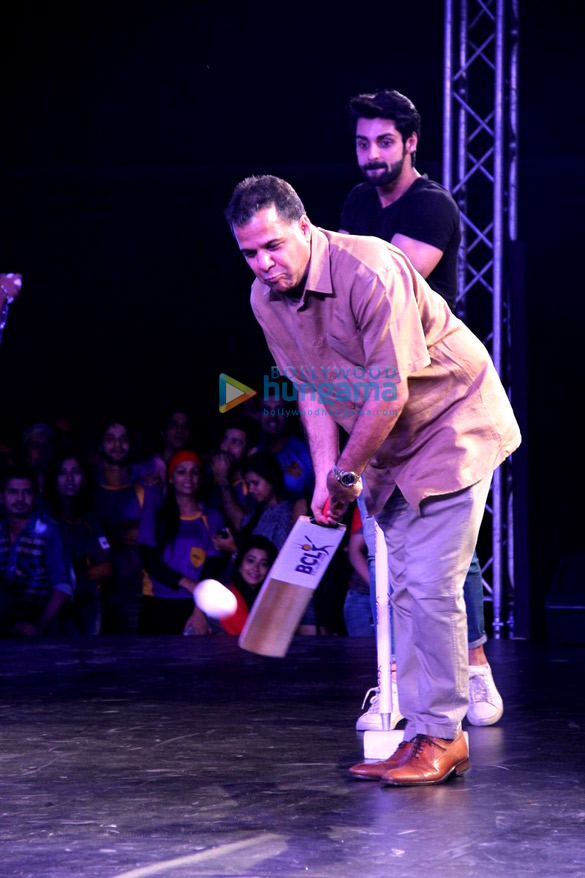 sunny leone ekta kapoor ajaz khan and others grace the launch of box cricket league 7