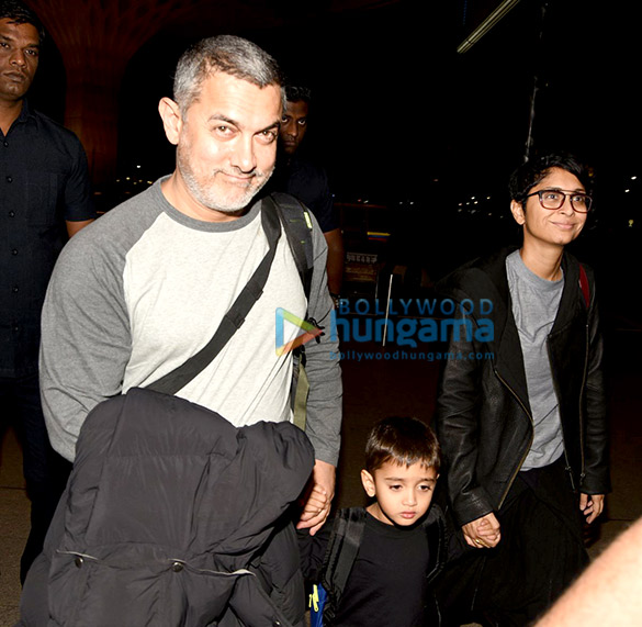 aamir khan leaves for switzerland with his family 9