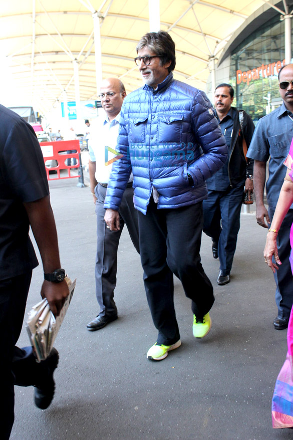 amitabh bachchan returns after shooting for te3n in kolkata 5