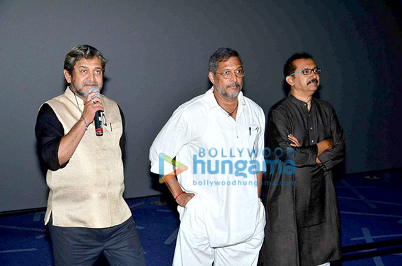 nana patekar mahesh manjrekar at the screening of natya samrat 4