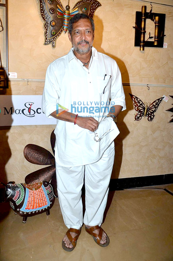 nana patekar mahesh manjrekar at the screening of natya samrat 3