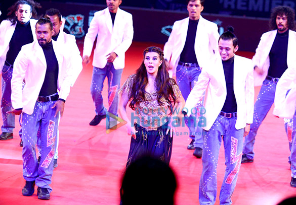 jacqueline fernandez performs at badminton premier league opening night 5