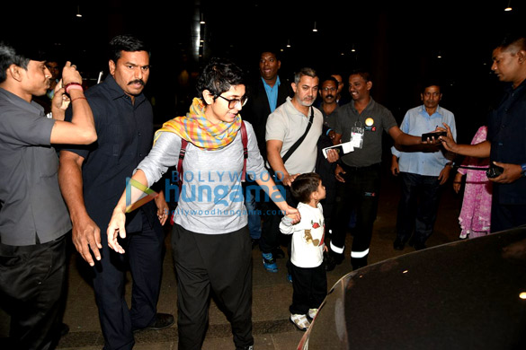 aamir khan arrives with his family after their swiss vacation 9