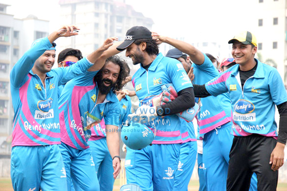 riteish deshmukh bobby deol and others at the practice session of mumbai heroes 3