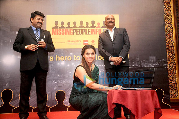 kajol acp vasant dhoble at the official launch of the website missingpeopleinfo com 2