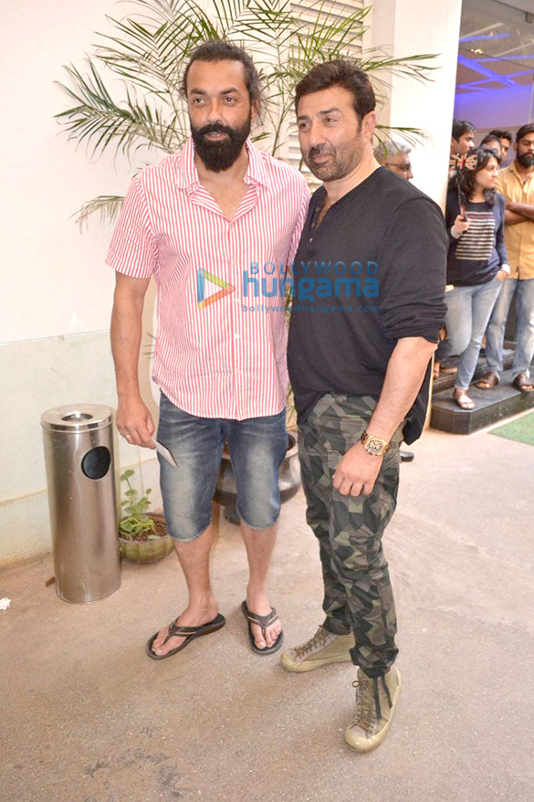 sunny deol bobby deol snapped at sunny super sound 4