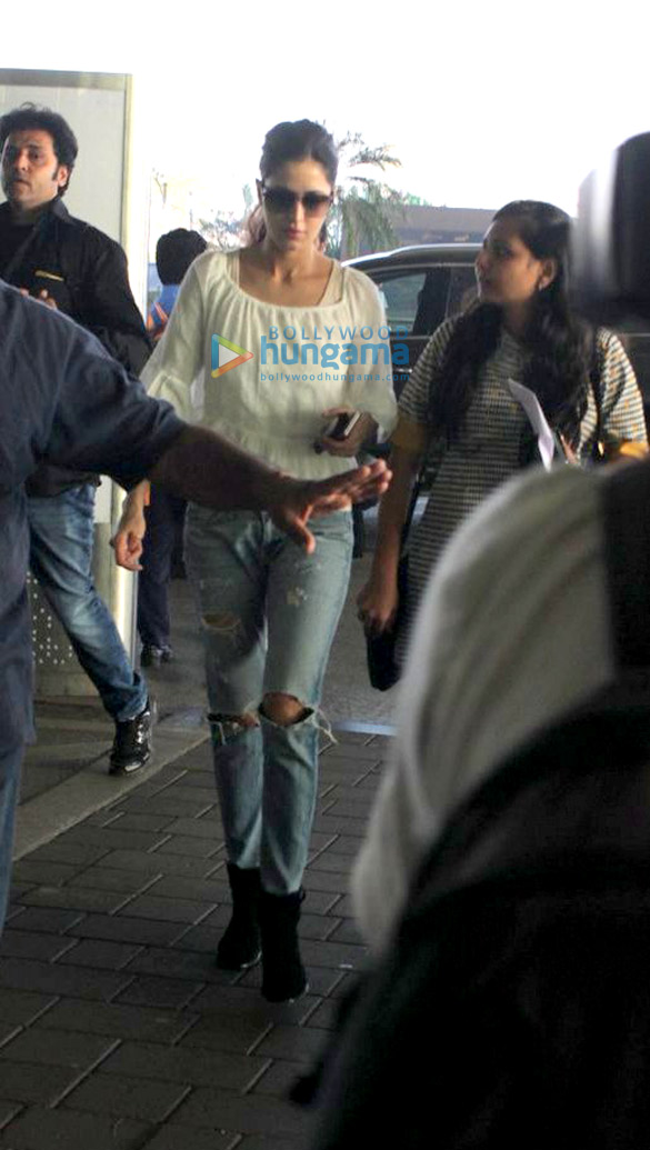 aditya roy kapoor katrina kaif depart for delhi to promote fitoor 3