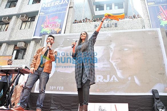 sonam kapoor launches the first song from the film neerja at the pillai group of institutions 7