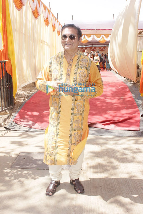 anurag basu and others at saraswati puja bhog 6