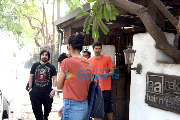 aditya roy kapur snapped with his new look for shaad alis movie 5