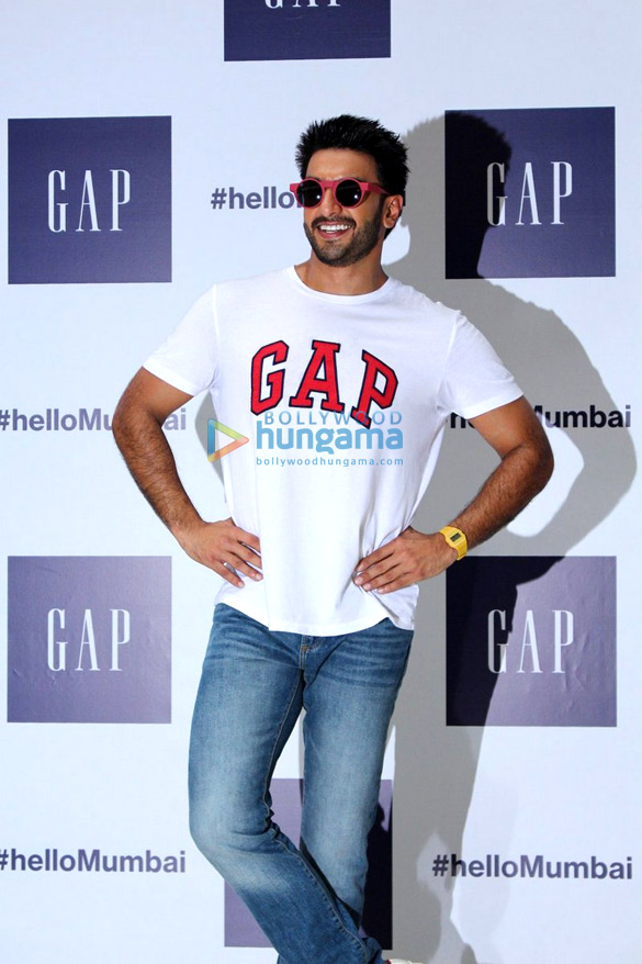 ranveer singh at the launch of gap in india 3
