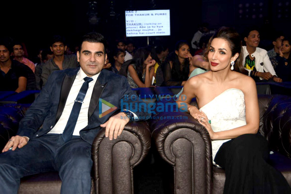 arbaaz khan malaika arora khan snapped with contestants at power couple finale 2