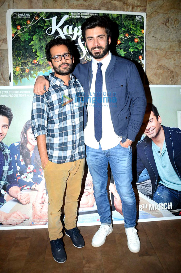 fawad khan hosts a special screening of kapoor sons at lightbox 11