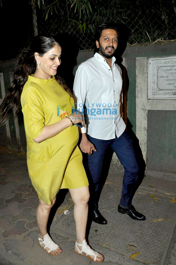riteish deshmukh genelia dsouza snapped after visiting a church 5