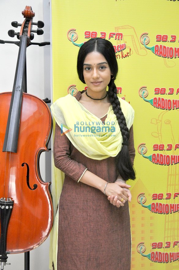 amrita rao promotes her serial meri awaaz meri pehchaan hai at radio mirchi studio 3