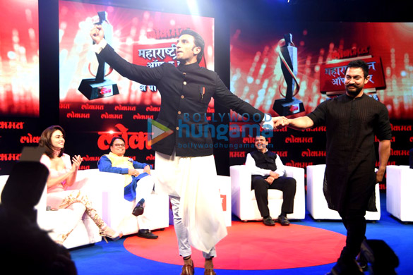 aamir khan ranveer singh at lokmat maharashtrian of the year award 2016 21
