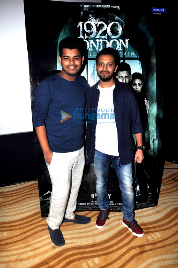 sharman joshi meera chopra at the song launch of ghumnam hai koi from the film 1920 london 8