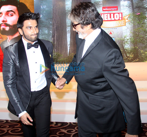 amitabh bachchan ranveer singh others grace hello hall of fame awards 2016 2