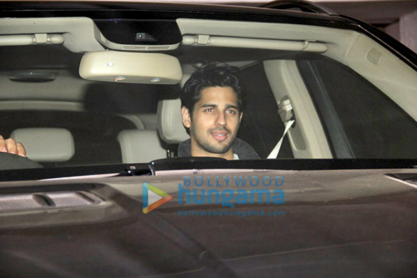 sidharth malhotra alia bhatt snapped post dinner at karan johars house 6