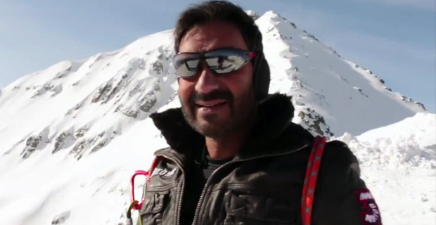 Ajay Devgn Fights Extreme Cold On The Sets Of ‘Shivaay’