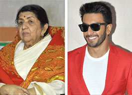 Lata Mangeshkar to award Ranveer Singh over Skype