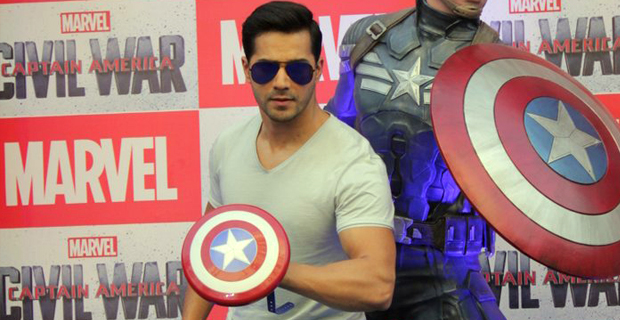 Varun Dhawan Unveils Captain America’s Action Figurines