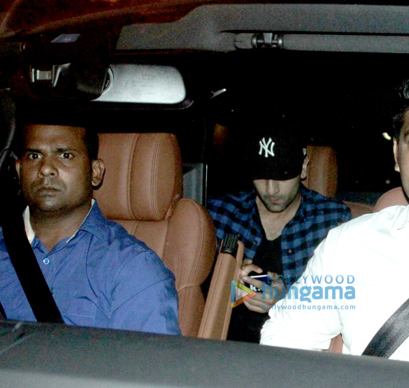 ranbir kapoor snapped at karan johars office 4