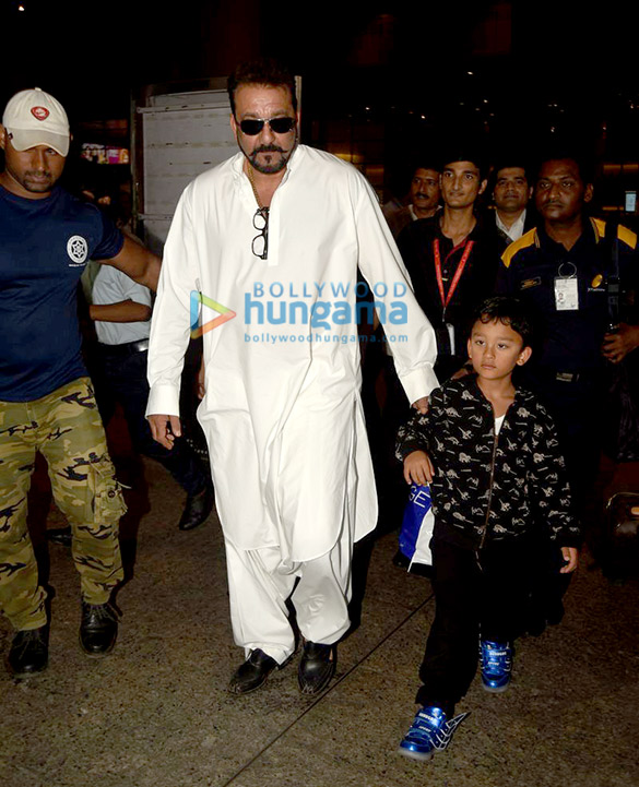 sanjay dutt and family returns from holidays in rajasthan 4