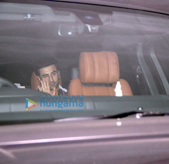 ranbir kapoor aditya roy kapur ayan mukerji snapped post dinner at karan johars house 5