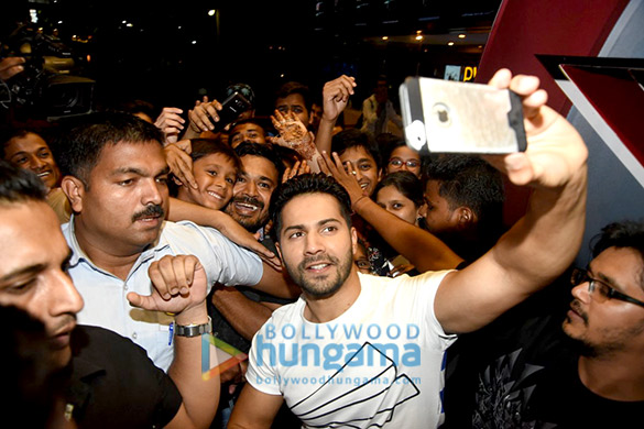 varun dhawan hosts special screening of captain america 5