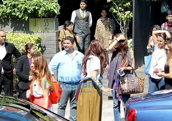 hrithik roshan sussanne roshan snapped post lunch party for hridaans birthday at joss 3
