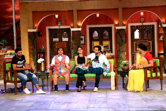 promotions of azhar on the sets of comedy nights live 6
