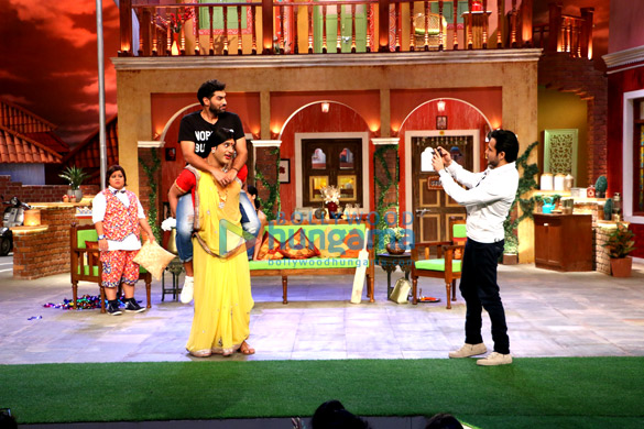 promotions of azhar on the sets of comedy nights live 10