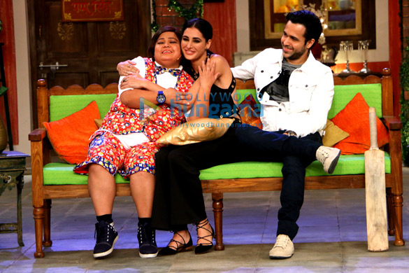 promotions of azhar on the sets of comedy nights live 5