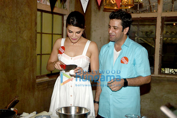 jacqueline fernandez promotes olivers food revolution on food foundation day 6