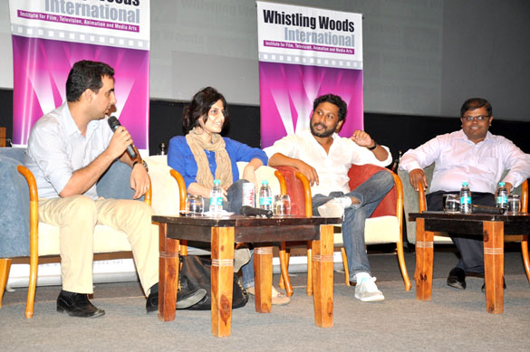 shoojit sircar interacts with the students at whistling woods international 2