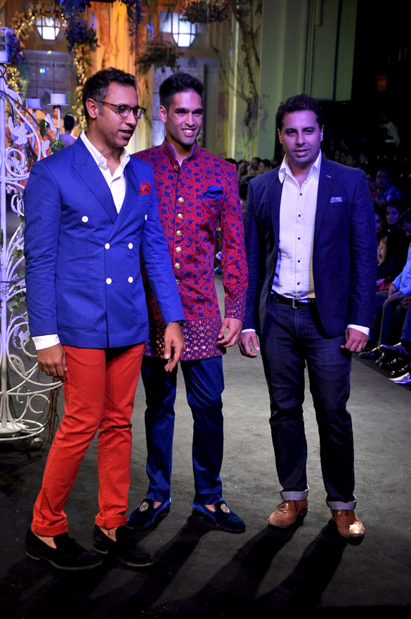 siddharth mallya walks the ramp at aamby valley india bridal fashion week 2012 3