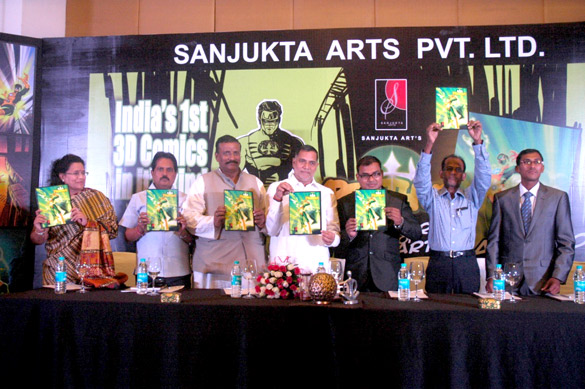 launch of indias first 3d comic pruthvi 3