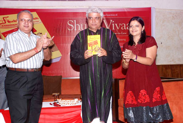 javed akhtar releases the book shubh vivaah 5