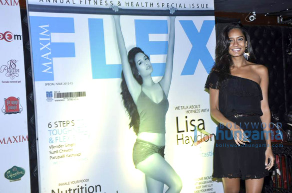 lisa haydon at maxims fitness issue launch 2