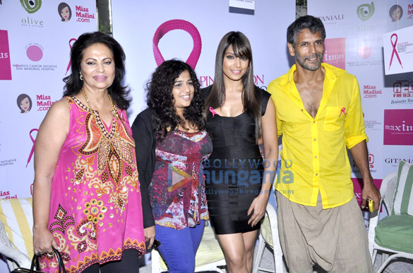 bipasha milind at pinkathons breast cancer awareness campaign 3