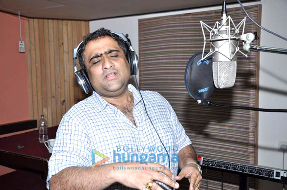 kunal ganjawala snapped at a song recording 5
